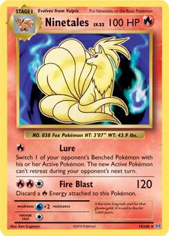 Ninetales 15 108 XY Evolutions Non Holo 015/108 (Deck Exclusives)  | Good Games Adelaide SA