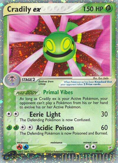 Cradily ex 90/95 (Team Magma vs Team Aqua)  - Holofoil | Good Games Adelaide SA