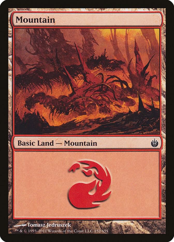 Mountain 152 (Mirrodin Besieged)  - Foil | Good Games Adelaide SA
