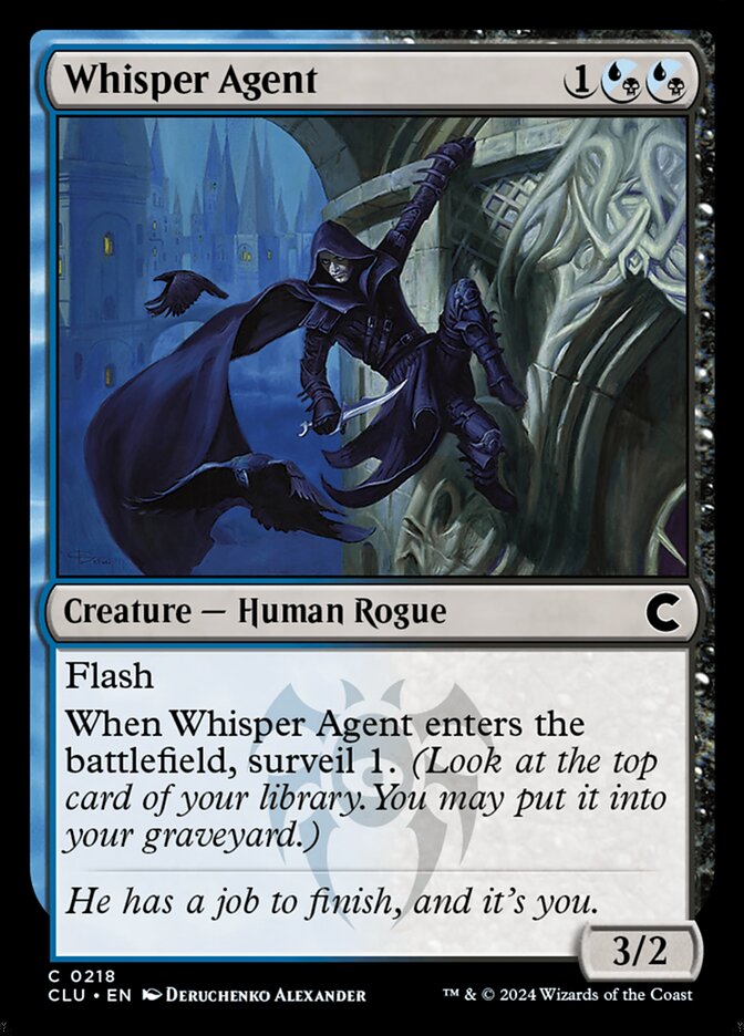 Whisper Agent 218 (Ravnica: Clue Edition)  | Good Games Adelaide SA