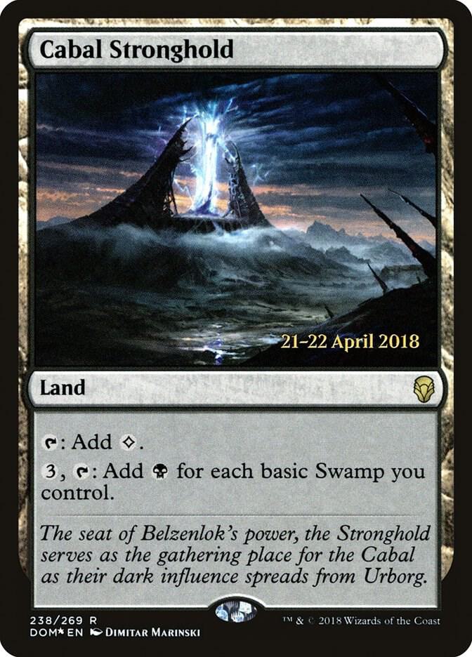 Cabal Stronghold 238 (Prerelease Cards)  - Foil | Good Games Adelaide SA