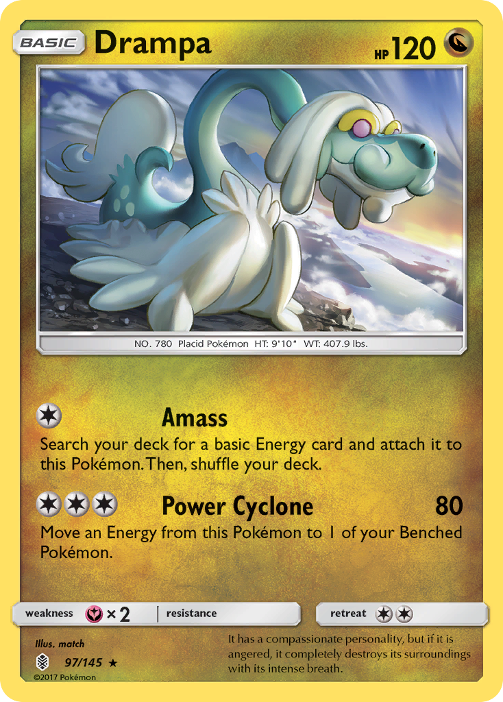 Drampa (97/145) [Sun & Moon: Guardians Rising] | Good Games Adelaide SA