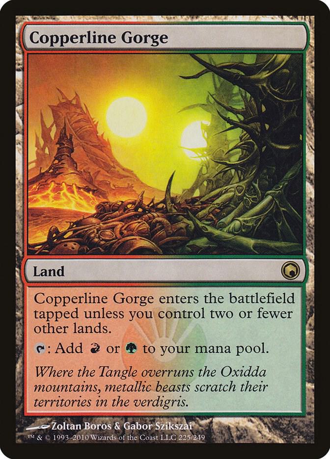 Copperline Gorge 225 (Scars of Mirrodin)  | Good Games Adelaide SA