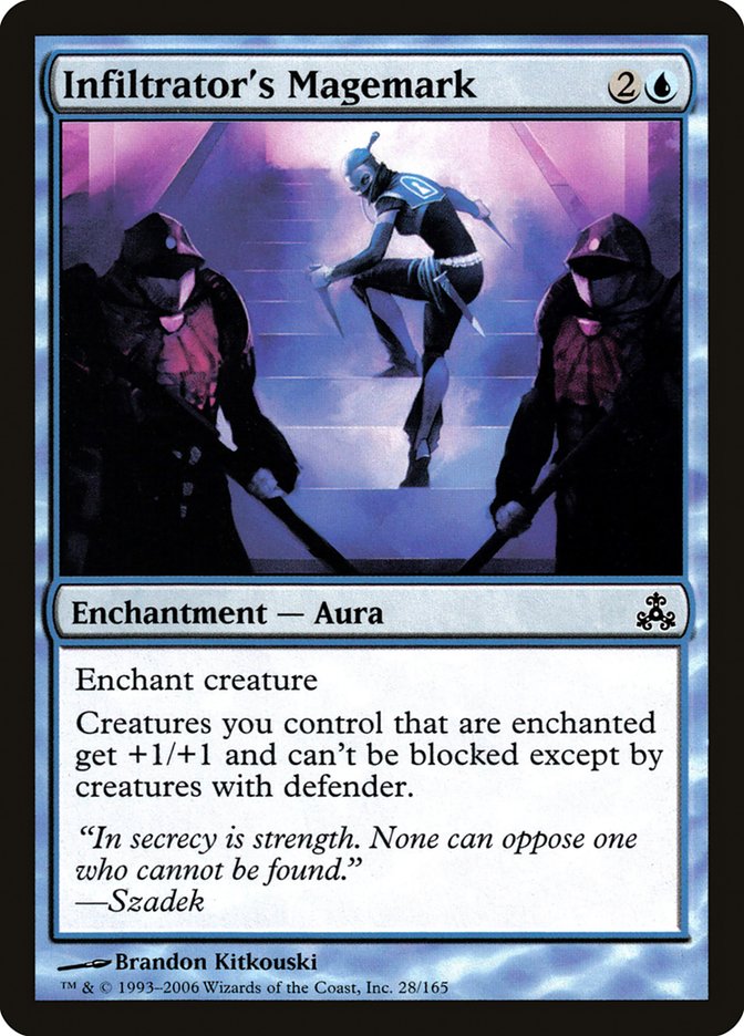 Infiltrator's Magemark 28 (Guildpact)  - Foil | Good Games Adelaide SA