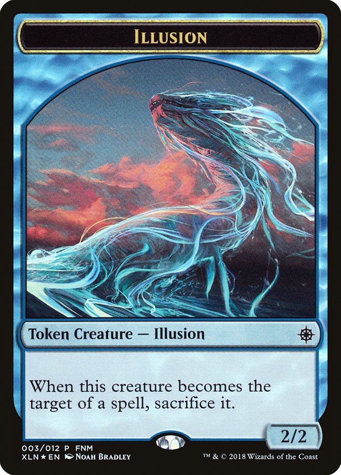 Illusion // Saproling Double-sided Token [Friday Night Magic 2018] | Good Games Adelaide SA