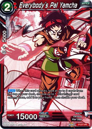 Everybody's Pal Yamcha (Alternate Art) [P-077] | Good Games Adelaide SA