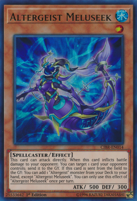 Altergeist Meluseek [CIBR-EN014] Ultra Rare | Good Games Adelaide SA