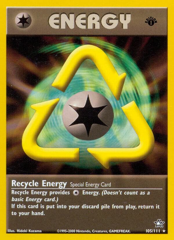 Recycle Energy 105/111 (Neo Genesis)  - 1st Edition | Good Games Adelaide SA