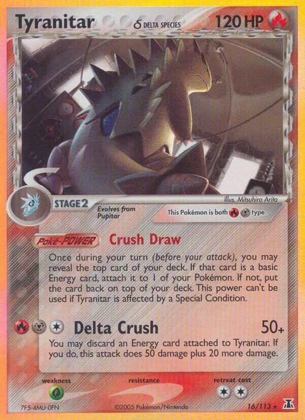 Tyranitar Delta Species 16/113 (Delta Species)  - Holofoil | Good Games Adelaide SA
