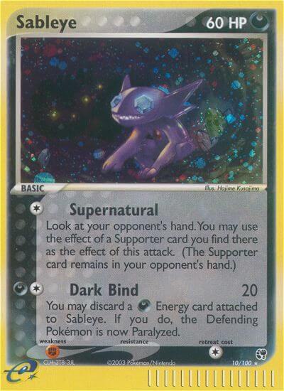 Sableye 10/100 (Sandstorm)  - Holofoil | Good Games Adelaide SA