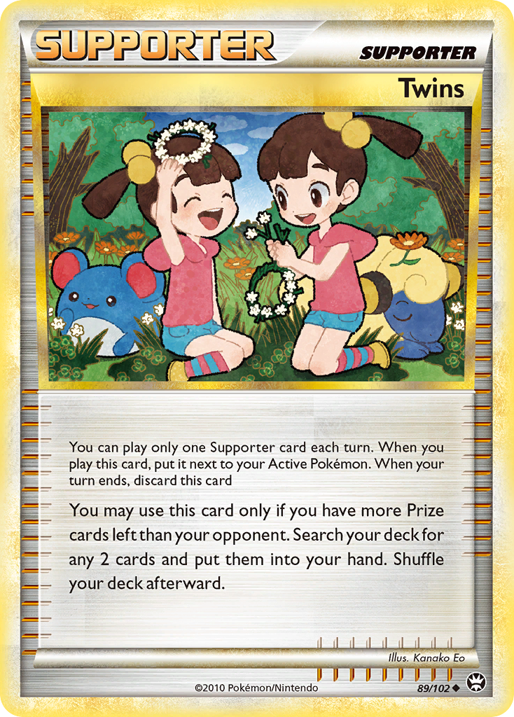 Twins (89/102) [HeartGold & SoulSilver: Triumphant] | Good Games Adelaide SA