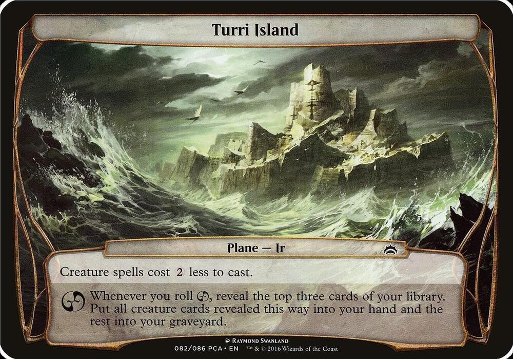 Turri Island Planechase Anthology  (Oversize Cards)  | Good Games Adelaide SA