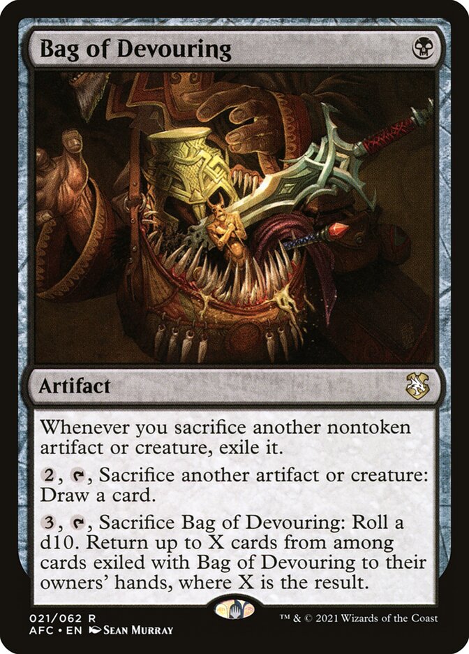Bag of Devouring 21 (Commander: Adventures in the Forgotten Realms)  | Good Games Adelaide SA