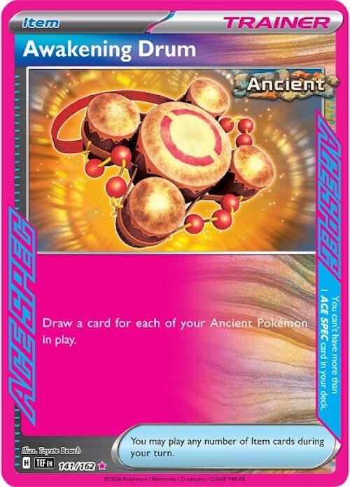 Awakening Drum 141/162 (SV05: Temporal Forces)  - Holofoil | Good Games Adelaide SA