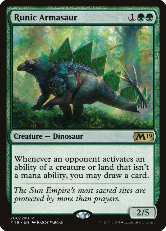 Runic Armasaur 200 (Promo Pack: Ikoria)  | Good Games Adelaide SA