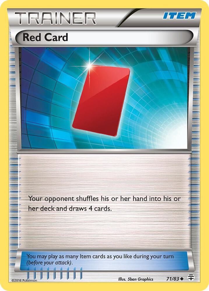 Red Card 71/83 (Generations)  | Good Games Adelaide SA