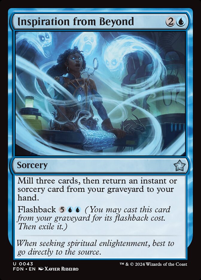 Inspiration from Beyond 43 (Foundations)  - Foil | Good Games Adelaide SA