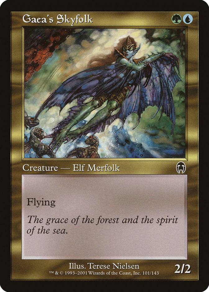Gaea's Skyfolk 101 (Apocalypse)  - Foil | Good Games Adelaide SA