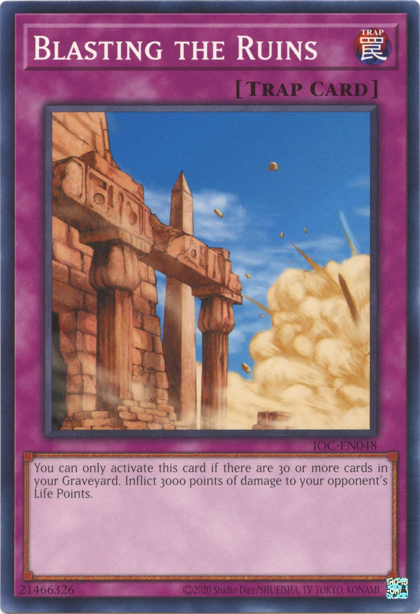 Blasting the Ruins (25th Anniversary) [IOC-EN048] Common | Good Games Adelaide SA