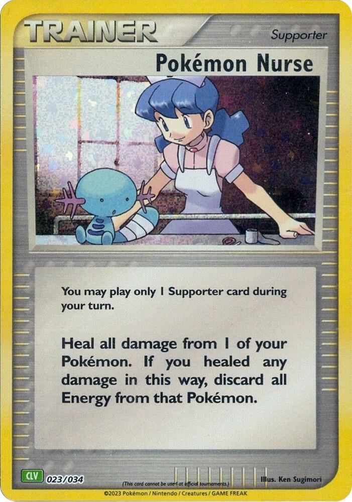Pokemon Nurse 023/034 (Trading Card Game Classic)  - Holofoil | Good Games Adelaide SA