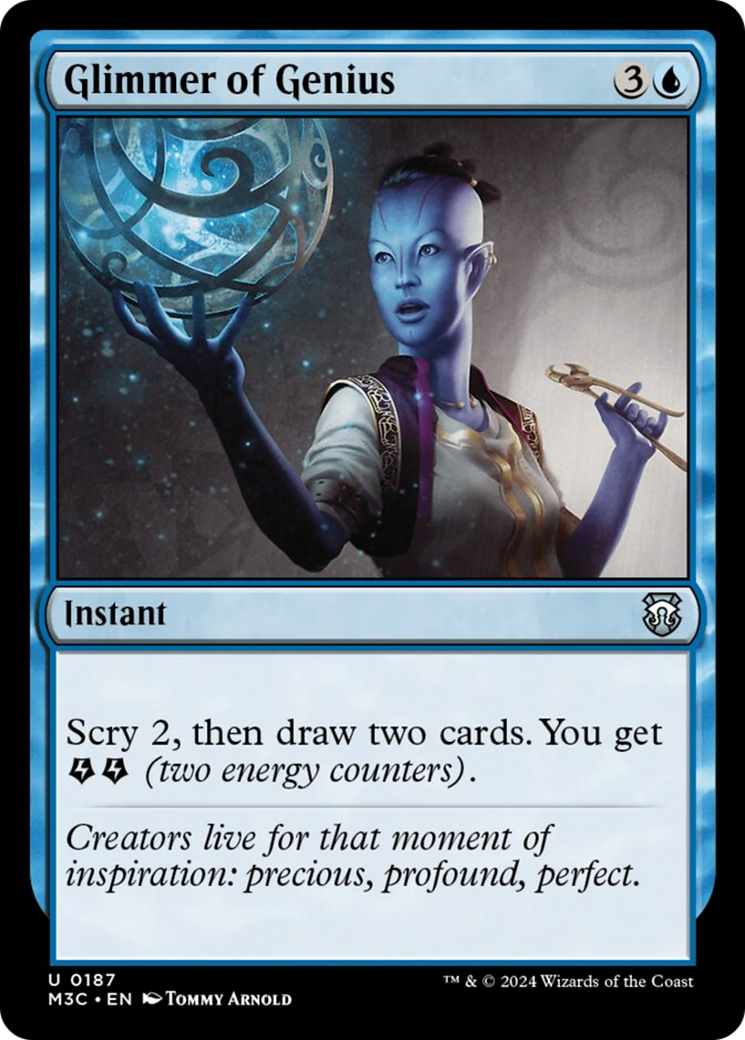Glimmer of Genius [Modern Horizons 3 Commander] | Good Games Adelaide SA