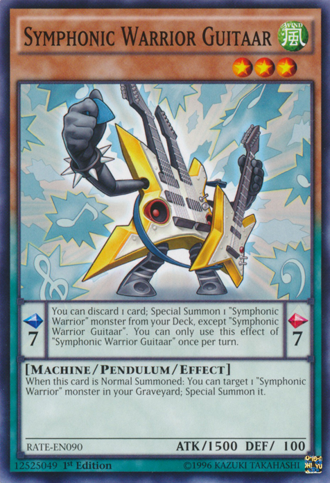 Symphonic Warrior Guitaar [RATE-EN090] Common | Good Games Adelaide SA