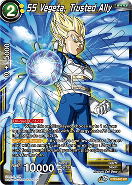 SS Vegeta, Trusted Ally (Uncommon) [BT13-100] | Good Games Adelaide SA