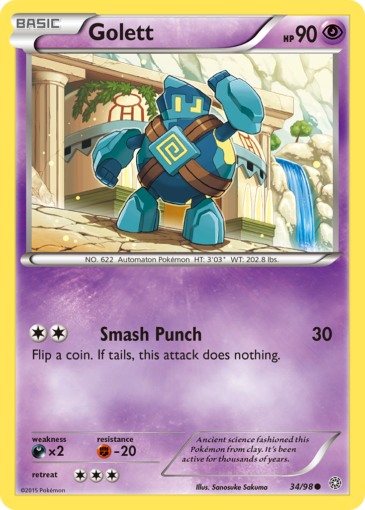 Golett (34/98) [XY: Ancient Origins] | Good Games Adelaide SA
