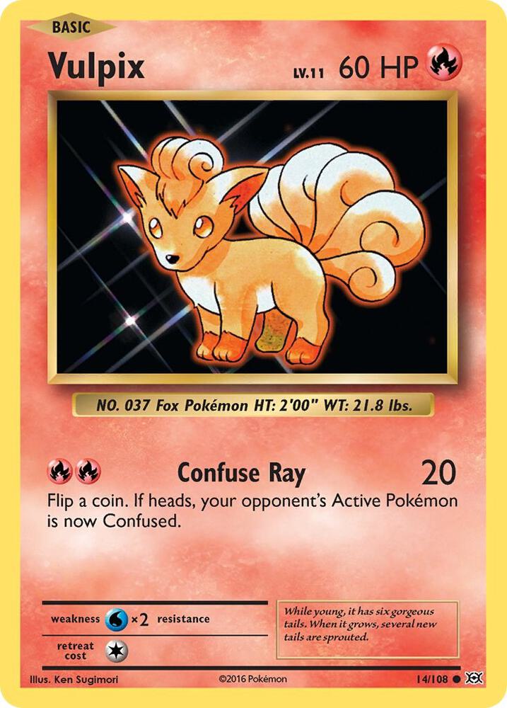 Vulpix 14/108 (XY - Evolutions)  | Good Games Adelaide SA