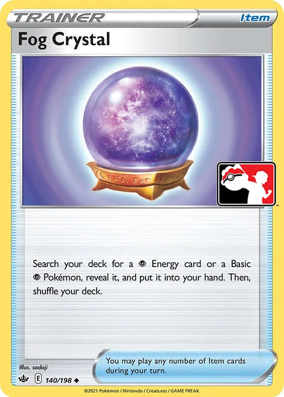 Fog Crystal (140/198) [Prize Pack Series One] | Good Games Adelaide SA