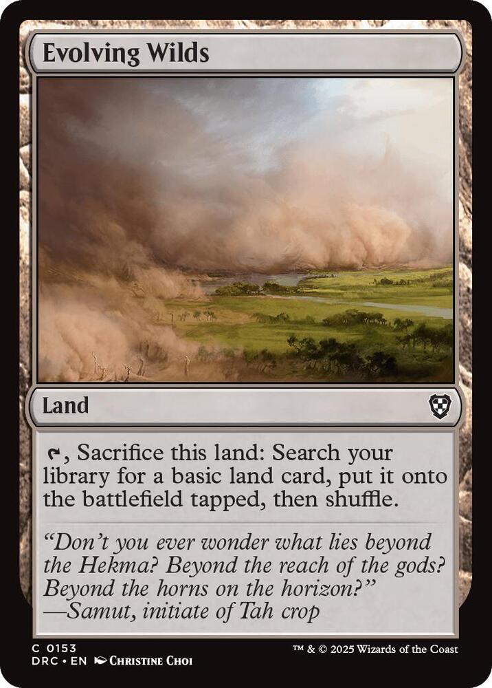 Evolving Wilds 0153 153 (Commander: Aetherdrift)  | Good Games Adelaide SA
