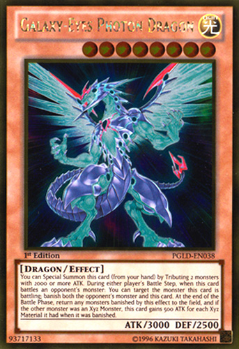 Galaxy-Eyes Photon Dragon [PGLD-EN038] Gold Rare | Good Games Adelaide SA