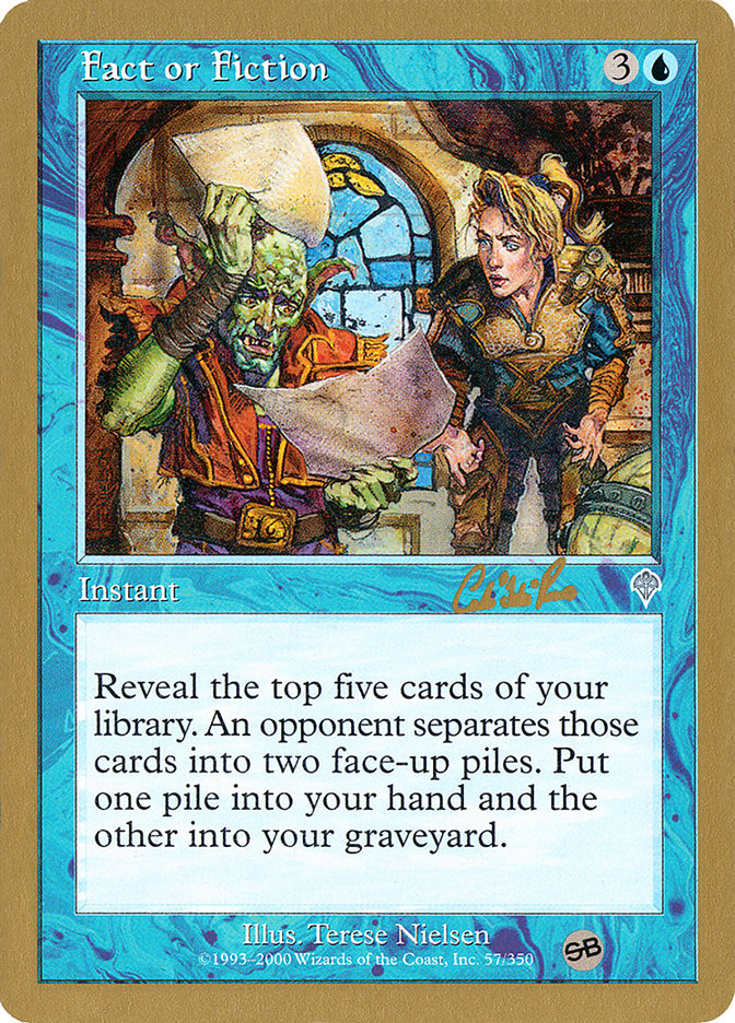 Fact or Fiction (Carlos Romao) (SB) [World Championship Decks 2002] | Good Games Adelaide SA
