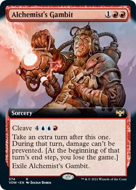 Alchemists Gambit Extended Art 374 (Innistrad: Crimson Vow)  - Foil | Good Games Adelaide SA