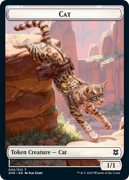 Cat // Construct  (Zendikar Rising)  - Foil | Good Games Adelaide SA