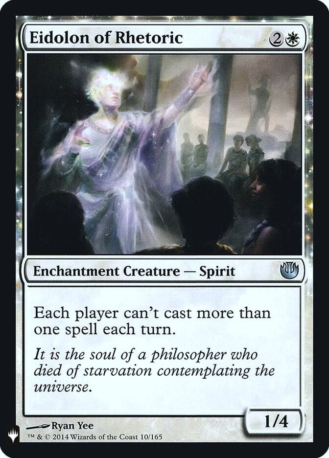 Eidolon of Rhetoric 10 (The List Reprints)  - Foil | Good Games Adelaide SA