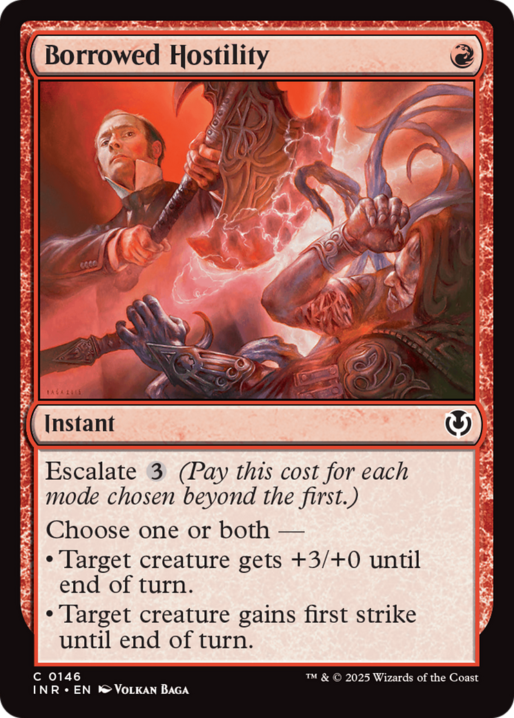 Borrowed Hostility [Innistrad Remastered] | Good Games Adelaide SA