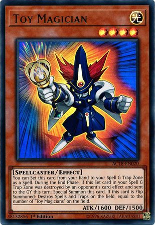 Toy Magician [AC18-EN020] Ultra Rare | Good Games Adelaide SA