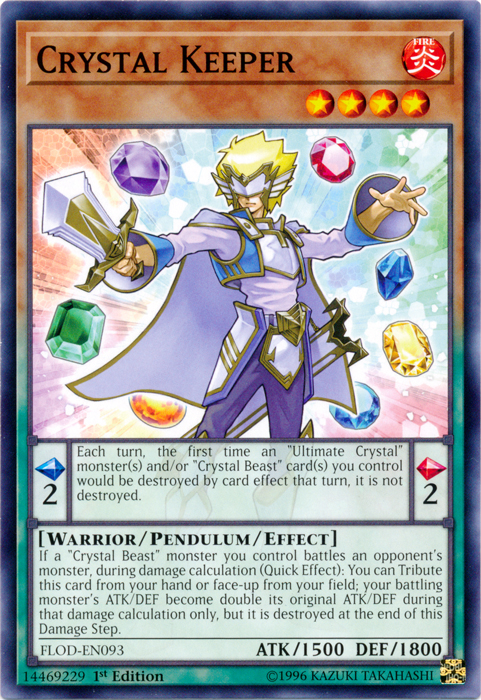 Crystal Keeper [FLOD-EN093] Common | Good Games Adelaide SA