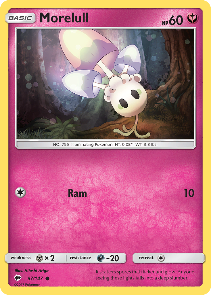 Morelull (97/147) [Sun & Moon: Burning Shadows] | Good Games Adelaide SA