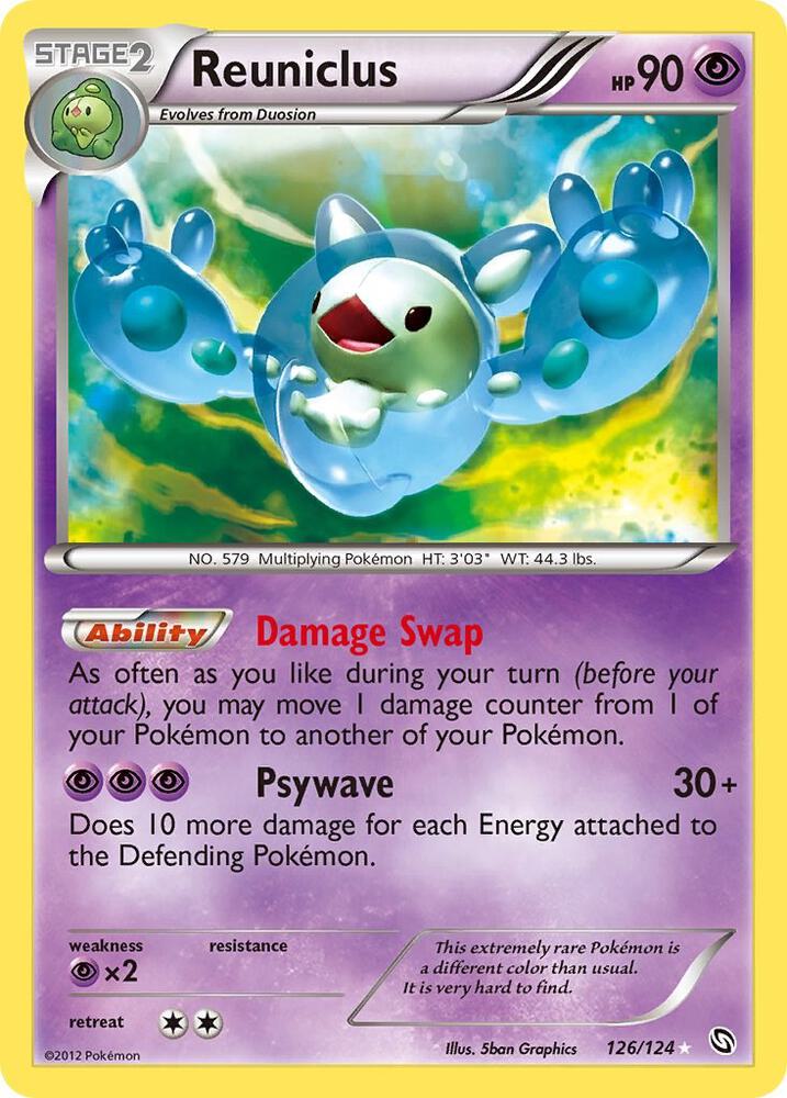 Reuniclus 126/124 (Dragons Exalted)  - Holofoil | Good Games Adelaide SA