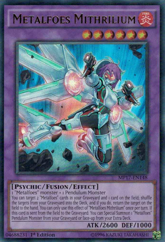 Metalfoes Mithrilium [MP17-EN148] Ultra Rare | Good Games Adelaide SA