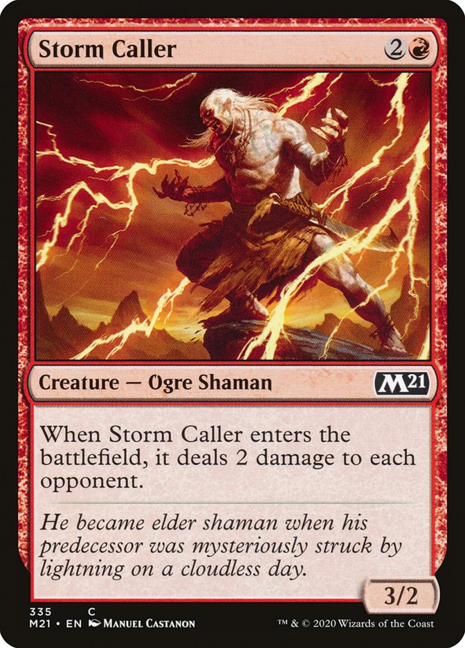 Storm Caller 335 (Core Set 2021)  | Good Games Adelaide SA