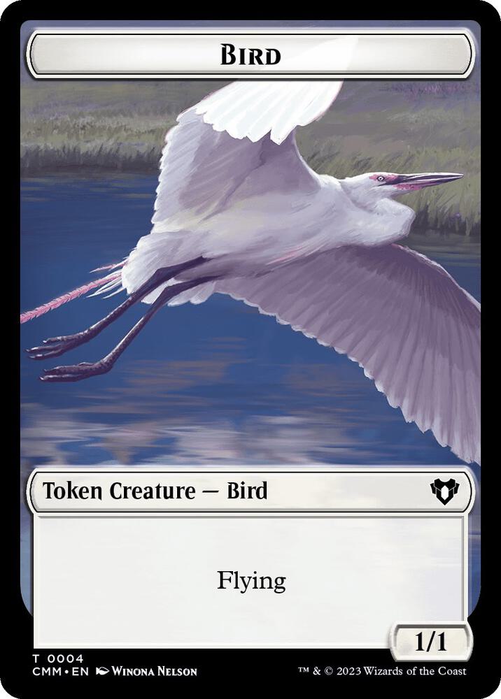 Bird Bird Illusion Double sided Token 4 // 11 (Commander Masters)  | Good Games Adelaide SA