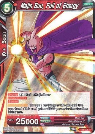 Majin Buu, Full of Energy [TB1-006] | Good Games Adelaide SA