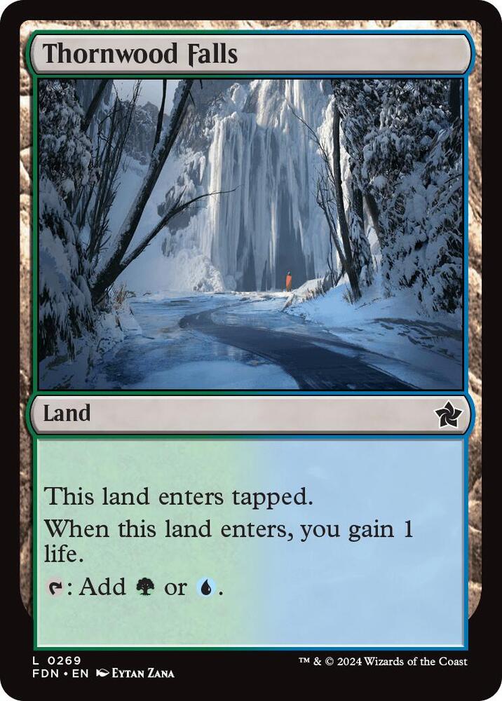 Thornwood Falls 269 (Foundations)  - Foil | Good Games Adelaide SA