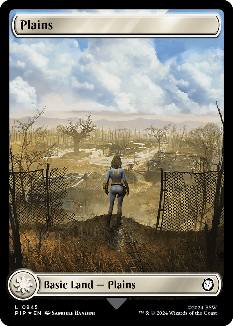 Plains (0845) (Surge Foil) [Fallout] | Good Games Adelaide SA