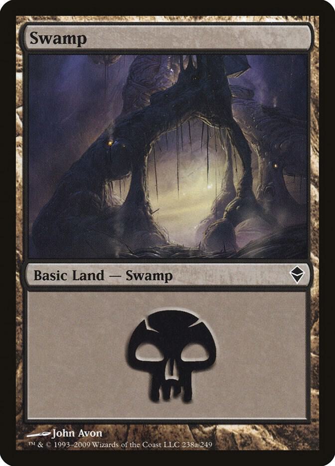 Swamp 238a (Zendikar)  | Good Games Adelaide SA