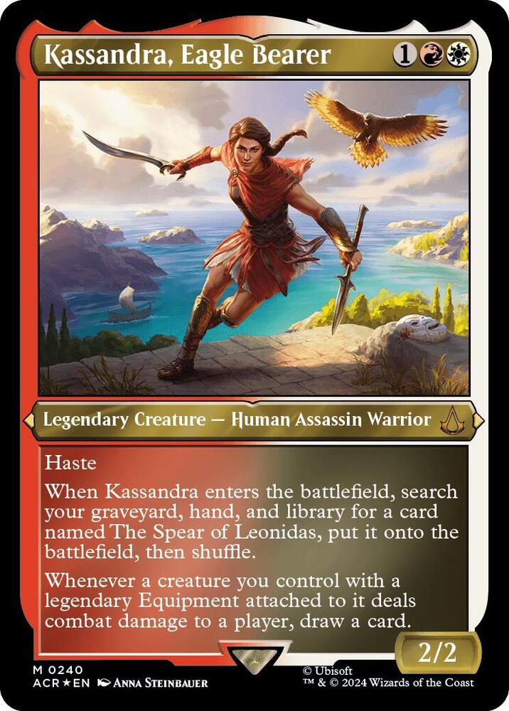 Kassandra, Eagle Bearer 240 (Universes Beyond: Assassin's Creed)  - Foil | Good Games Adelaide SA