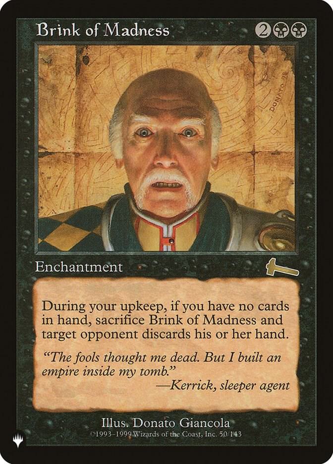 Brink of Madness 50/143 (The List Reprints)  | Good Games Adelaide SA